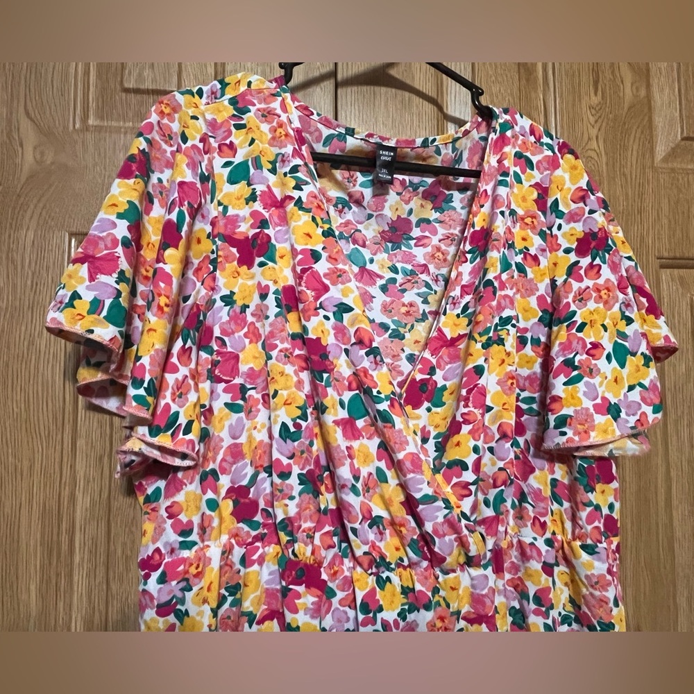 SHEIN Wrap Dress - Picture 2 of 5